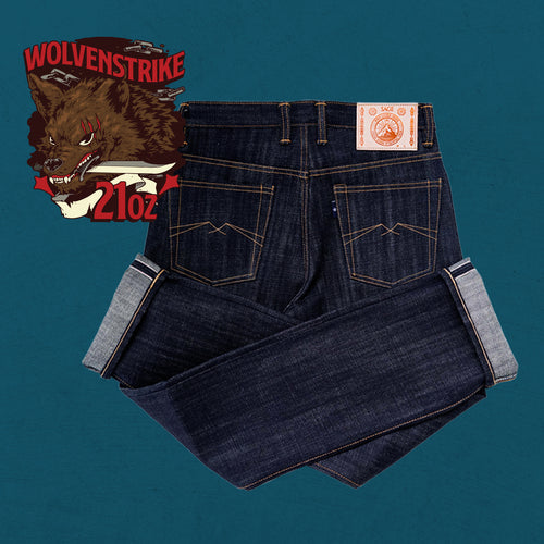 Wolvenstrike 21oz Sanforized Deep Indigo Slub