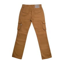 Load image into Gallery viewer, Warden Cargo Pants Camel Brown Twill