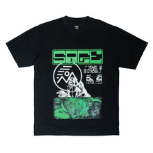 Load image into Gallery viewer, Sage 11 Years Strong : Highland Glitch Black Tees