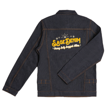 Load image into Gallery viewer, Sage Signum Embroidered Work Jacket 14oz Deep Indigo