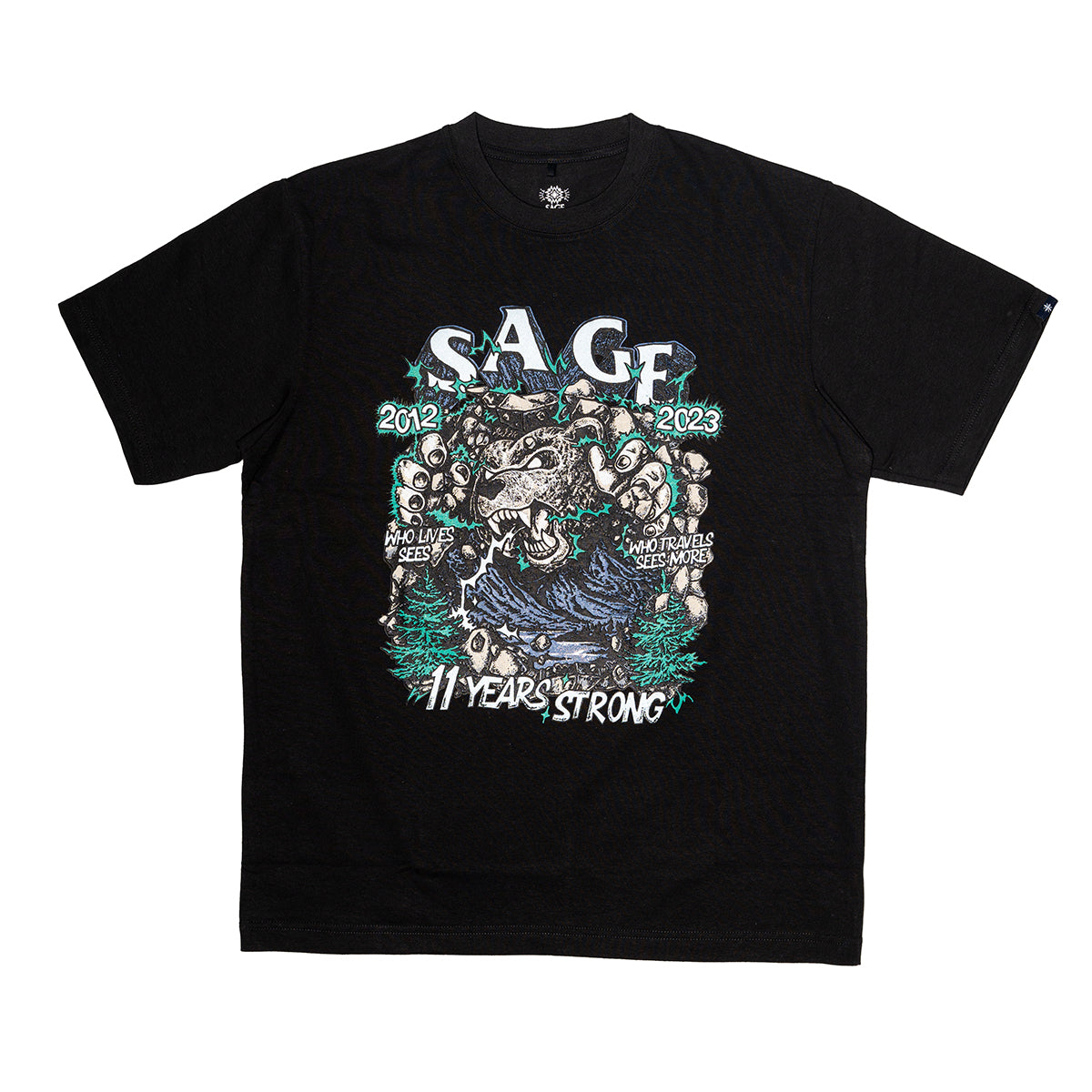 Sage 11 Years Strong : Verdant Noise Tees