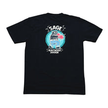 Load image into Gallery viewer, Sage Heavyweight Division Black Tees